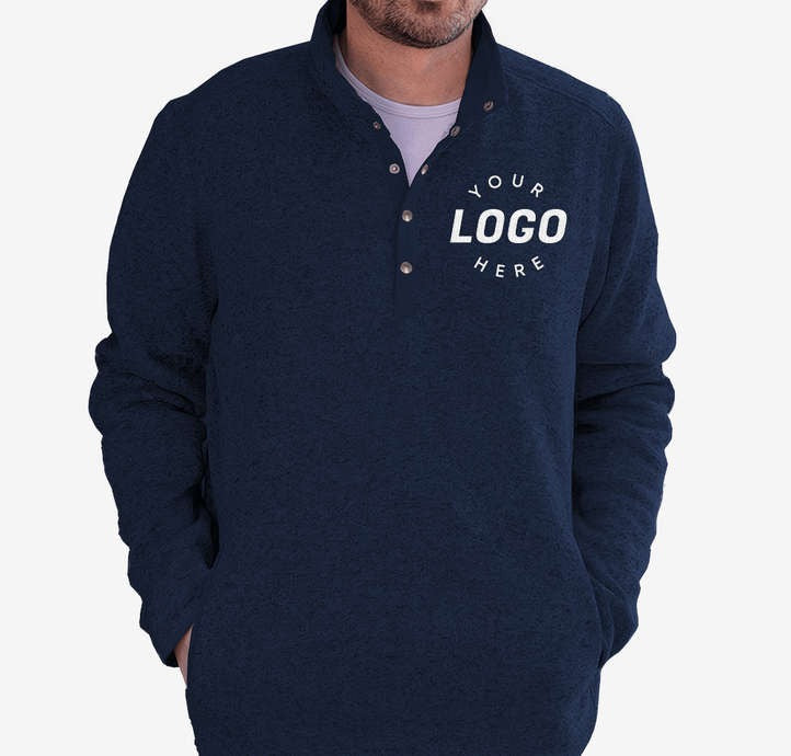 Casa Sweater Fleece Snap Pullover