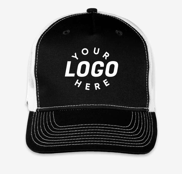 Five-Panel Snapback Trucker Hat - Printed