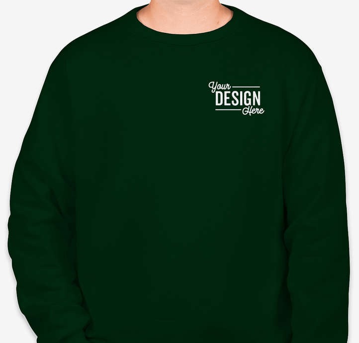 Embroidered Midweight Crewneck Sweatshirt
