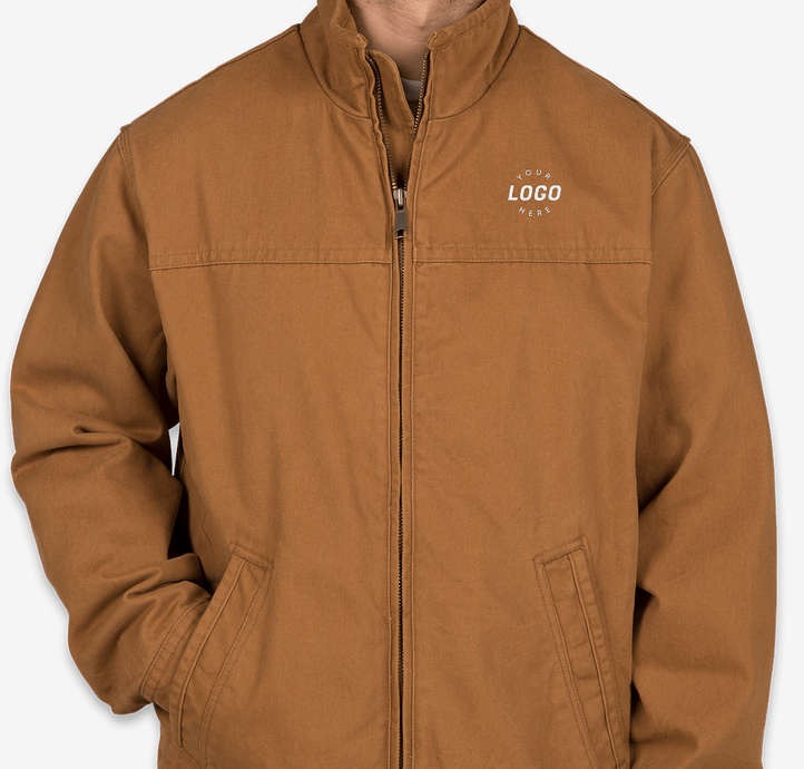 Duck Cloth Flannel-Lined Work Jacket