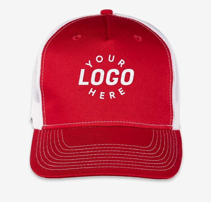 Five-Panel Snapback Trucker Hat - Embroidered