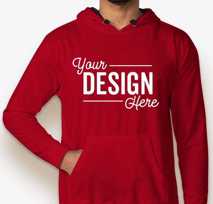 French Terry Pullover Hoodie