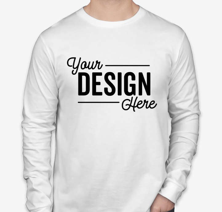 Canvas Long Sleeve Jersey T-Shirts