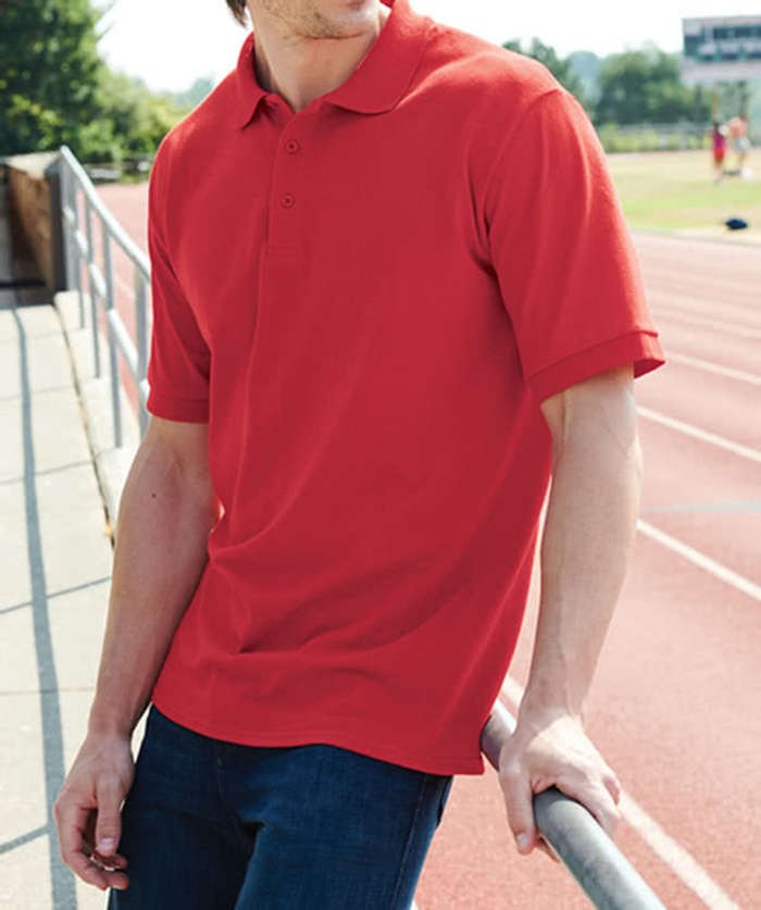 Core Blend Easy Care Jersey Knit Polo