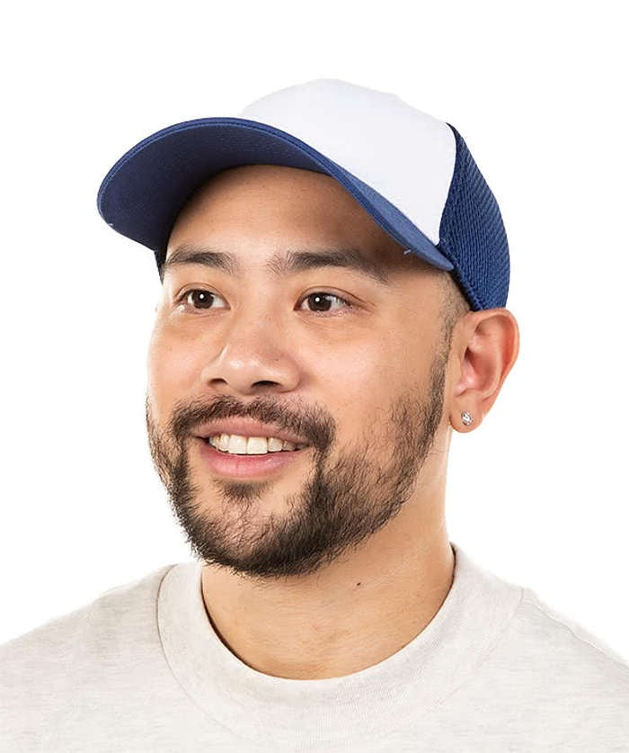 Contrast Snapback Trucker Hat