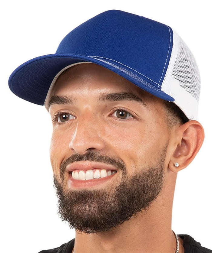 Five-Panel Snapback Trucker Hat - Printed