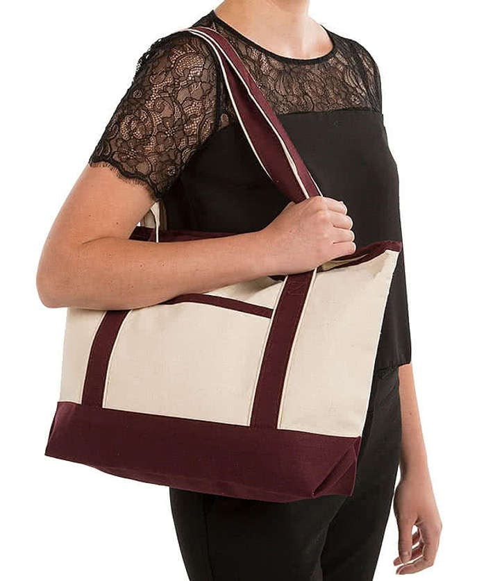 Deluxe Cotton Canvas Tote Bag