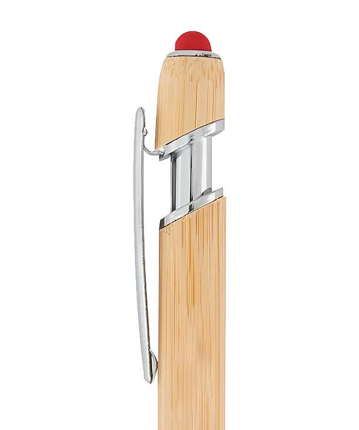 Tropical Bamboo Incline Stylus Pen (black ink)