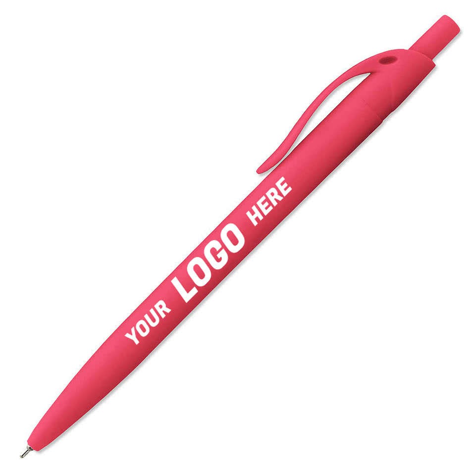 Sleek Write Rubberized Ballpoint Pen (black ink)