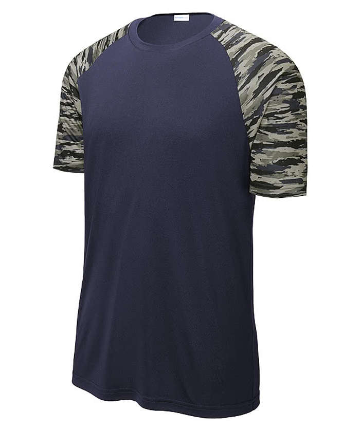 Drift Camo Colorblock Performance Shirt