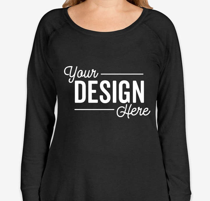 Women's Tri-Blend Long Sleeve Tunic T-shirt