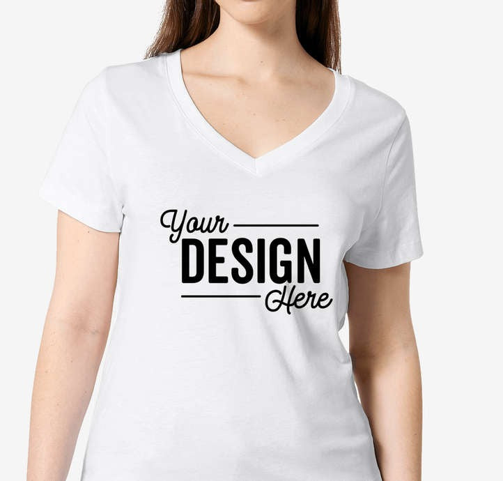 Women's Stella Isla Organic Cotton V-Neck T-shirt