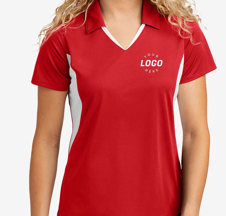 Women's Sport-Wick Colorblock Micro Pique Performance Polo
