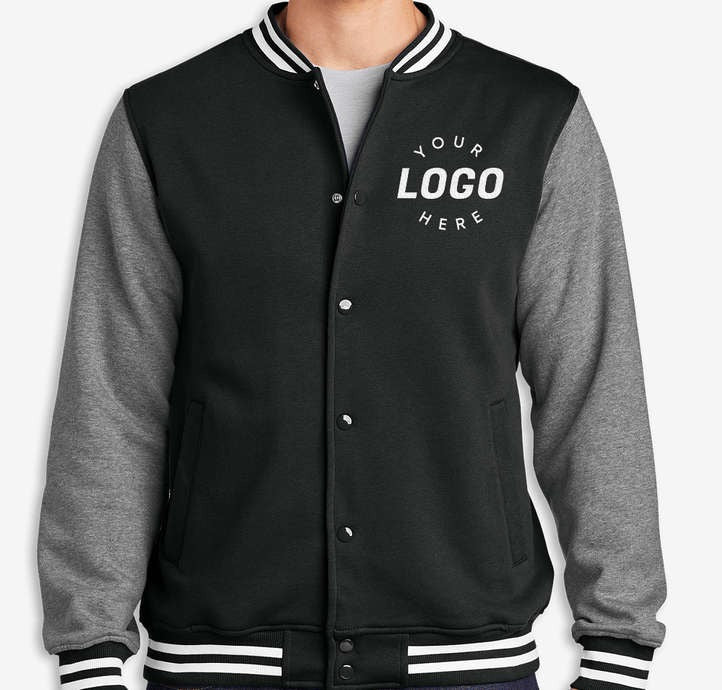 Letterman Fleece Jacket