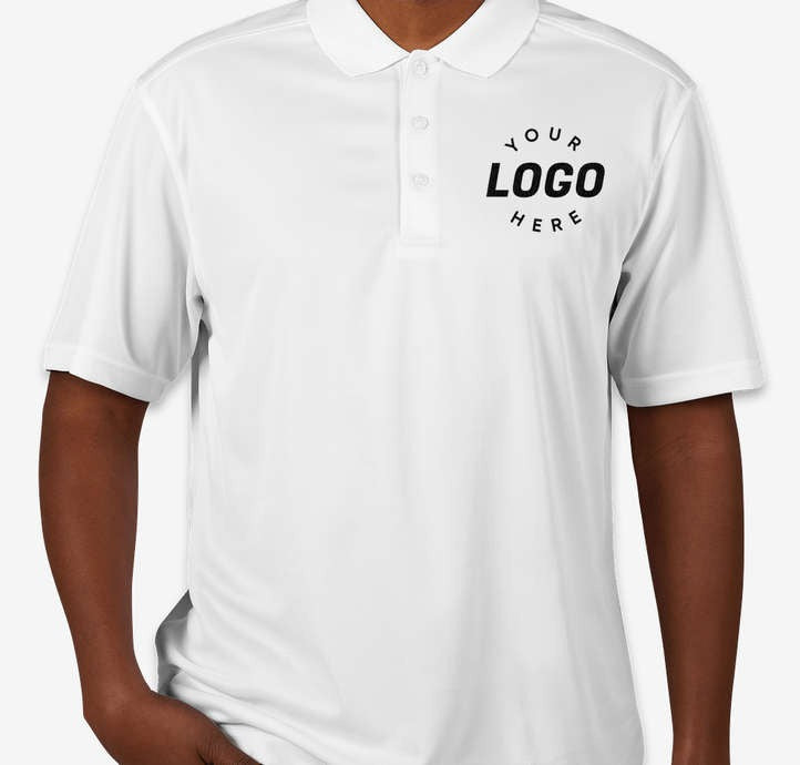Spin Eco Performance Pique Polo - Embroidered