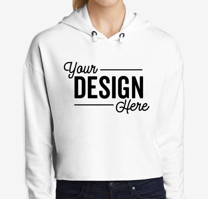 Women's Tri-Blend Performance Cropped Hoodie