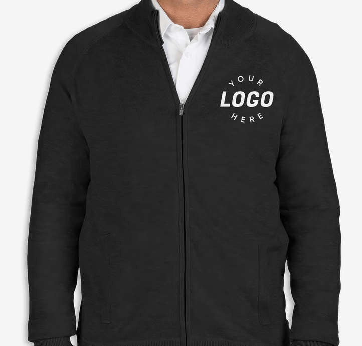 Lightweight Full Zip Sweater Jacket