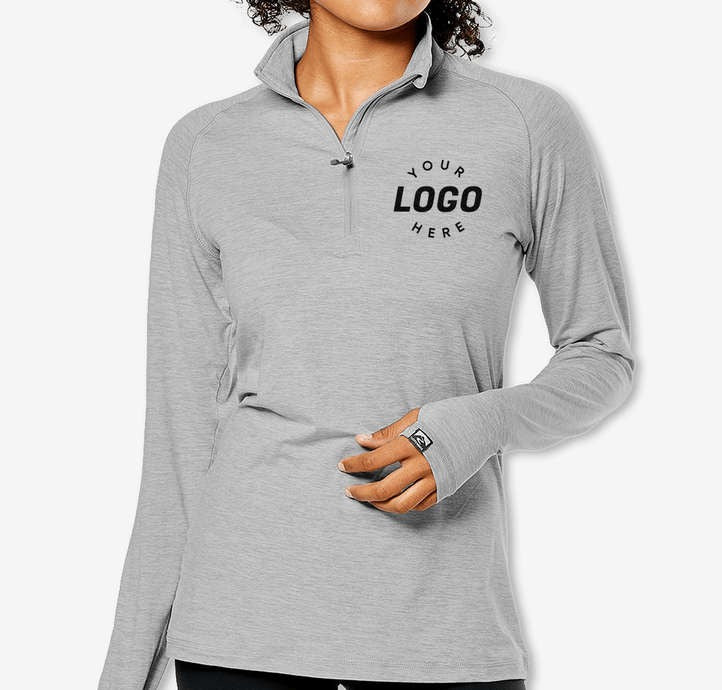 Women's Pacesetter Recycled Performance Quarter Zip Shirt