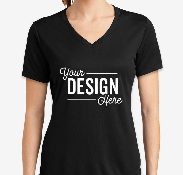Women's RacerMesh V-Neck Performance Shirt