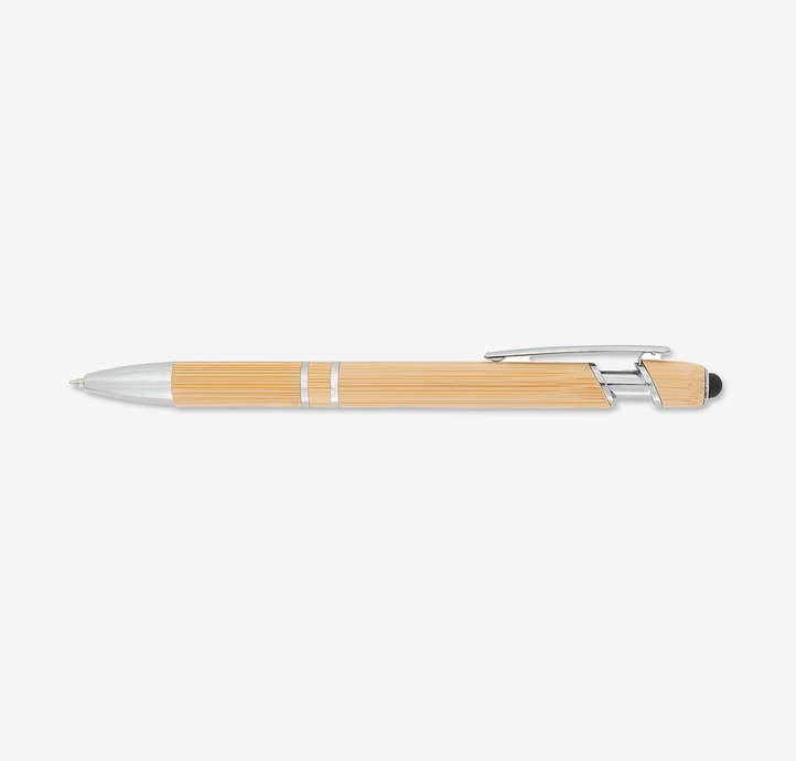 Tropical Bamboo Incline Stylus Pen (black ink)