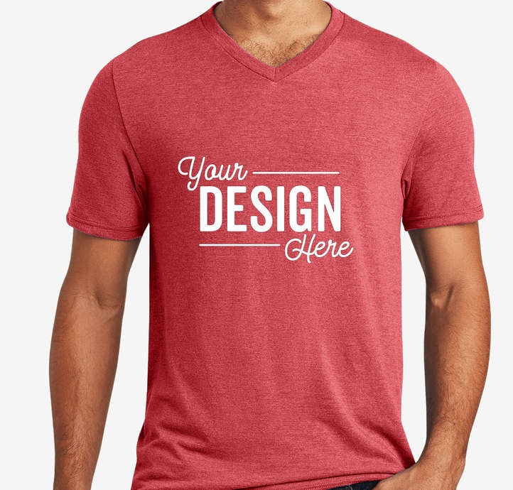 Tri-Blend V-Neck T-shirt
