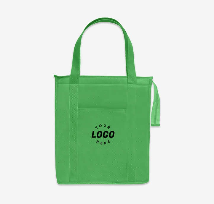 Large Non Woven Insulated Grocery Tote Bag