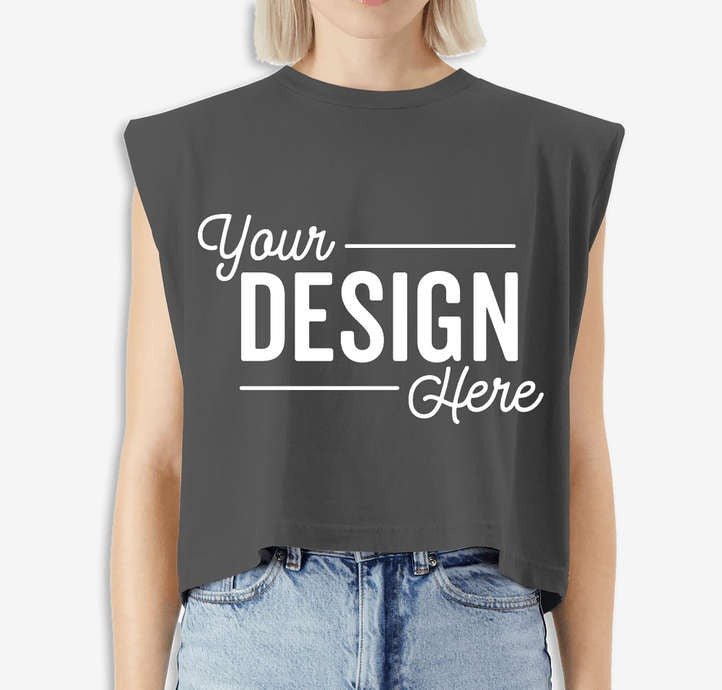 Women's Garment Dyed Boxy Muscle Tank