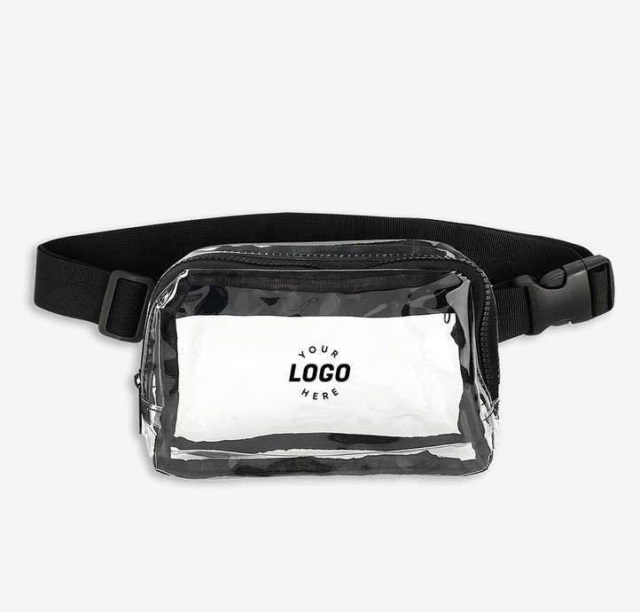 Anywhere Adjustable Clear Fanny Pack