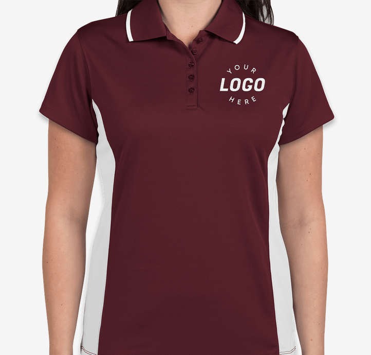 Women's Tipped Pique Performance Polo