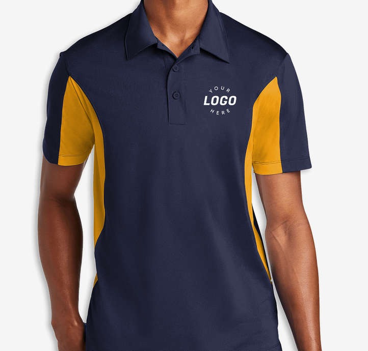 Sport-Wick Colorblock Micro Pique Performance Polo