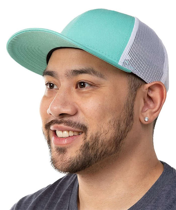 Snapback Low Profile Trucker Hat