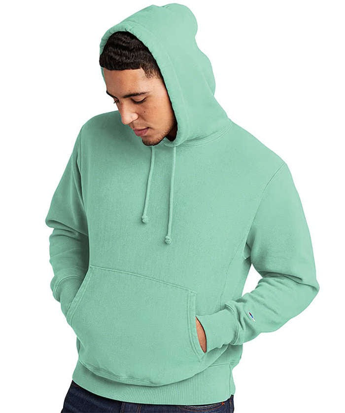Heavyweight Reverse Weave Garment Dyed Pullover Hoodie