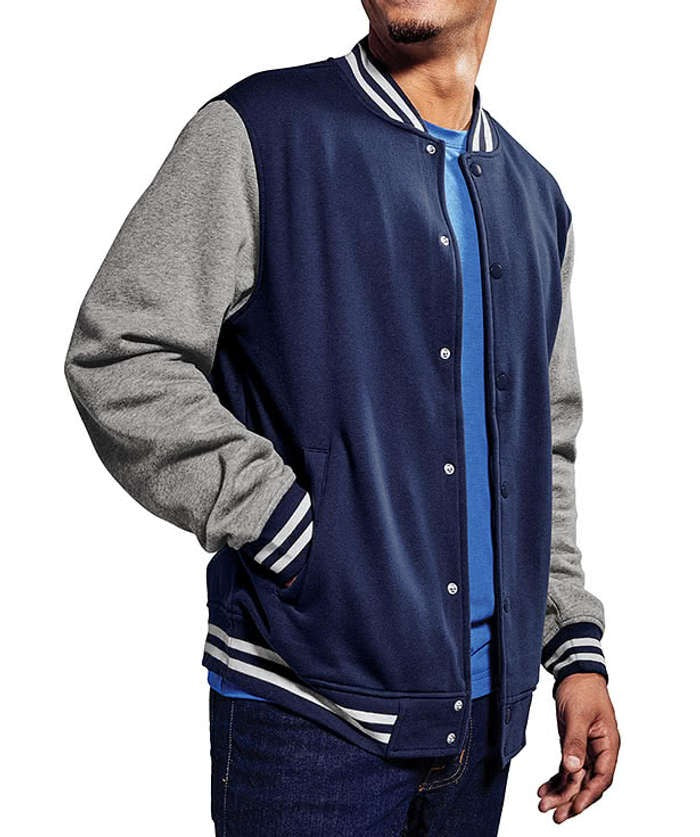 Letterman Fleece Jacket
