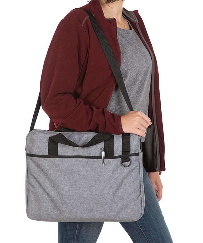Heather PolyCanvas Briefcase