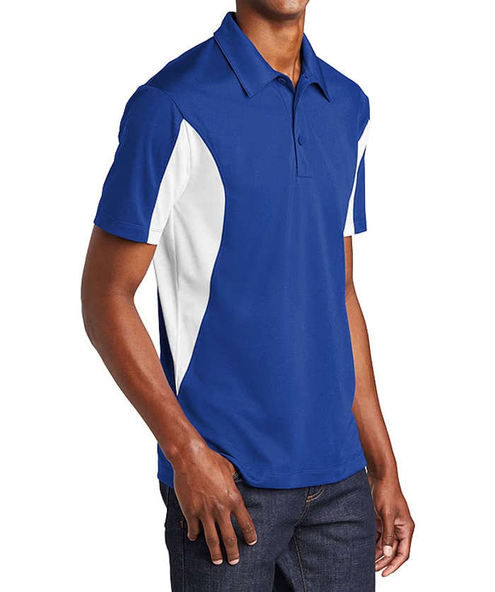 Sport-Wick Colorblock Micro Pique Performance Polo