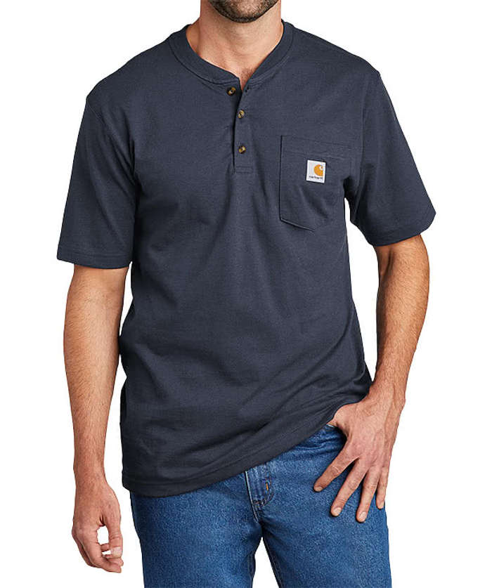 Short Sleeve Henley Shirt