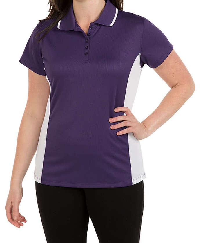 Women's Tipped Pique Performance Polo