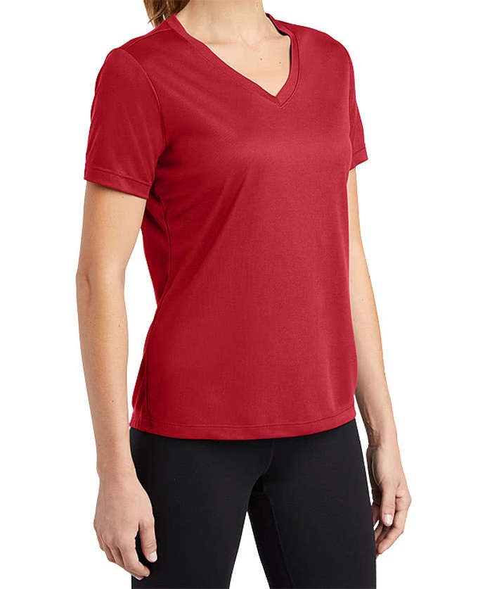 Women's RacerMesh V-Neck Performance Shirt