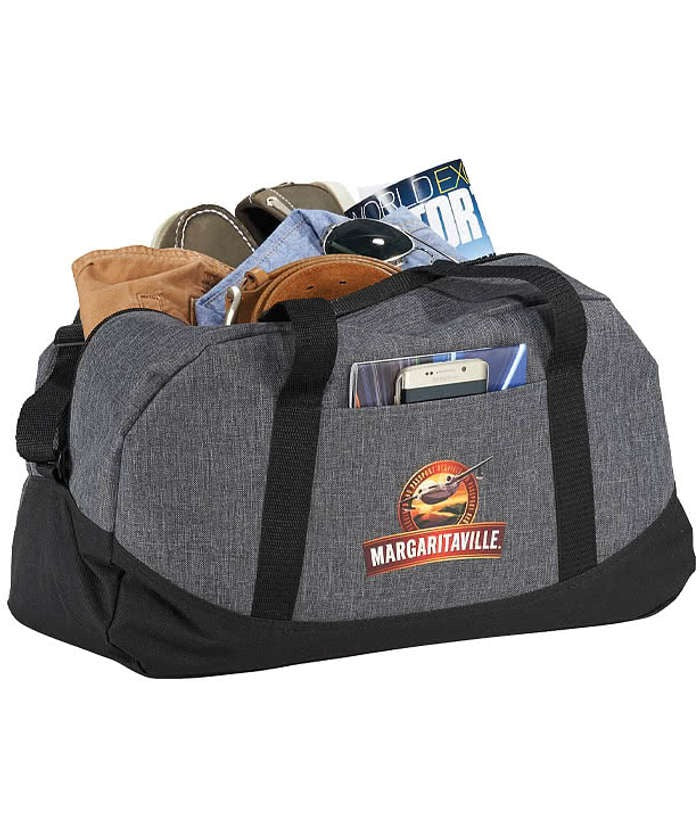 Graphite Heathered Duffel Bag