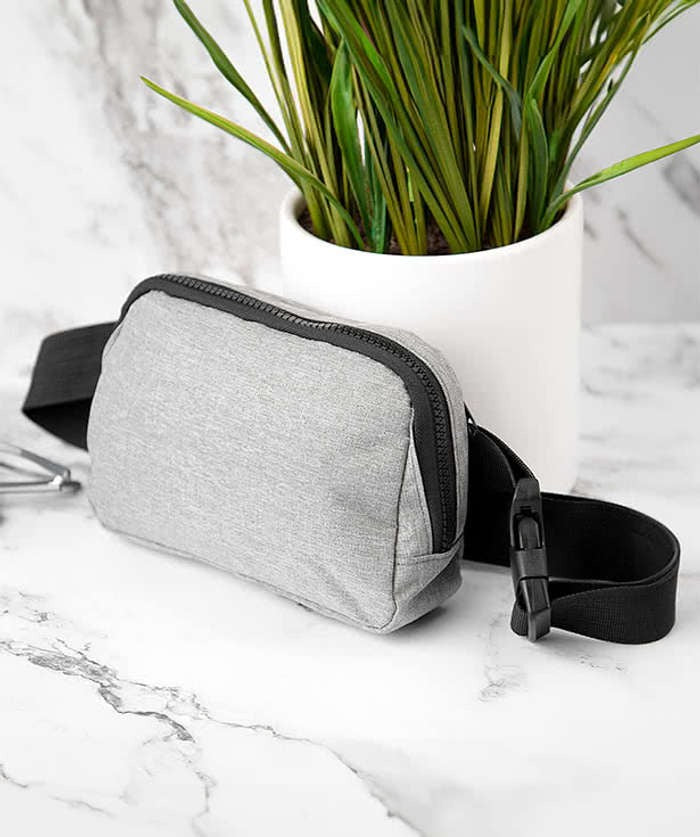 Anywhere Adjustable Recycled Heather Fanny Pack