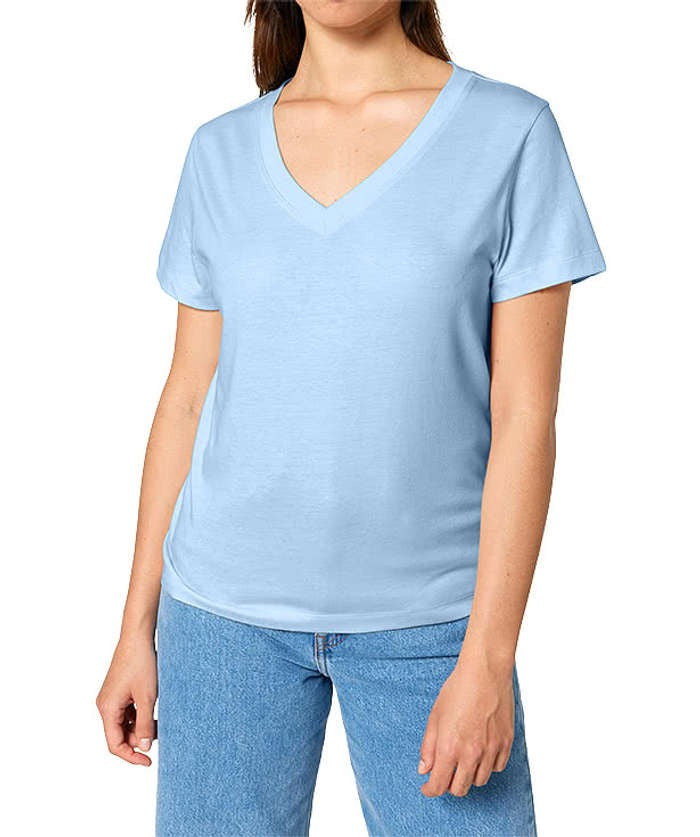 Women's Stella Isla Organic Cotton V-Neck T-shirt