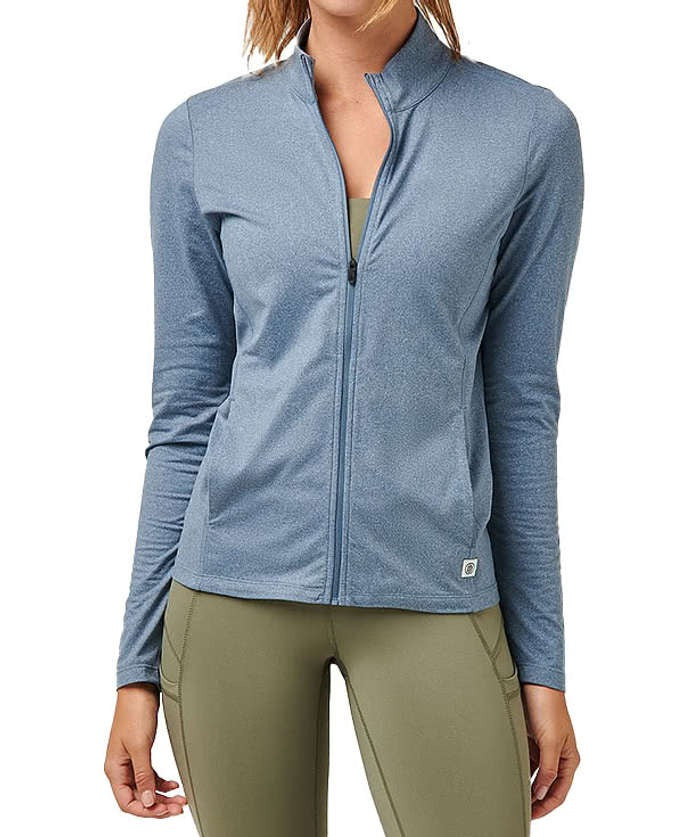Greatness Wins Women's Core Tech Recycled Full Zip Sweatshirt
