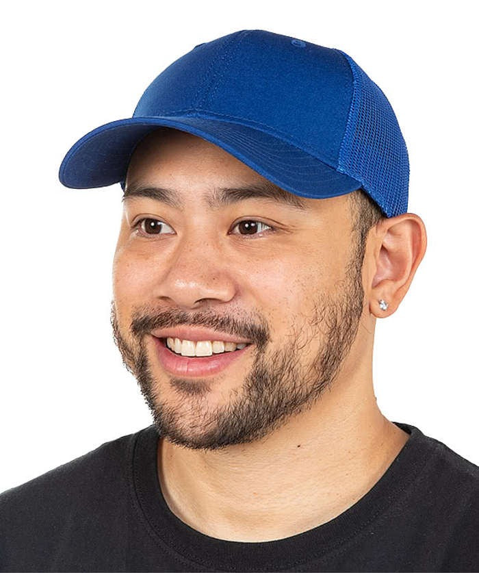Low Profile Solid Trucker Hat