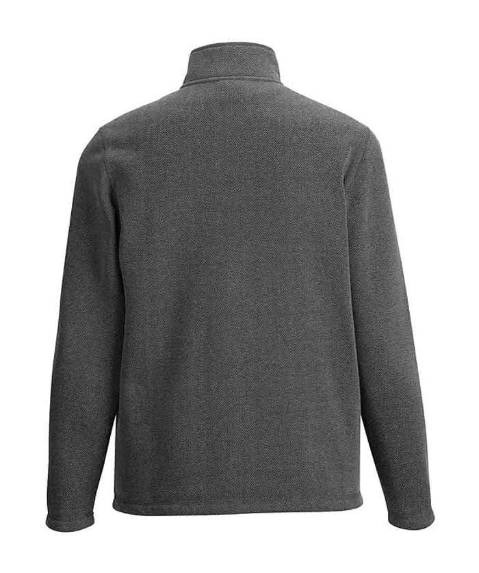 Herringbone Quarter Zip Fleece Jacket