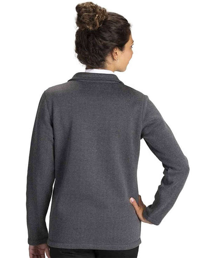 Women's Herringbone Full Zip Fleece Jacket