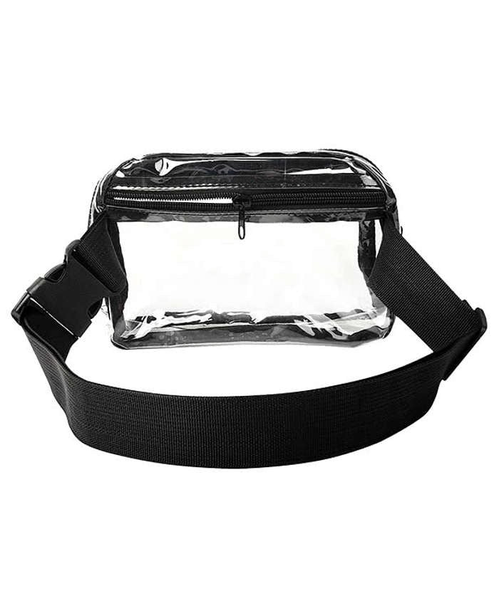 Anywhere Adjustable Clear Fanny Pack