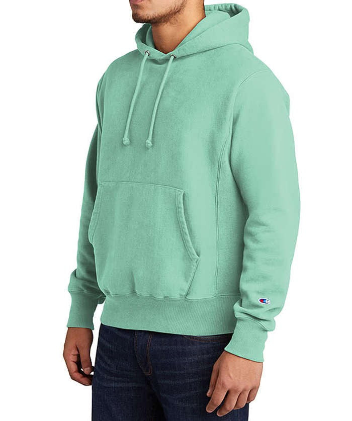 Heavyweight Reverse Weave Garment Dyed Pullover Hoodie