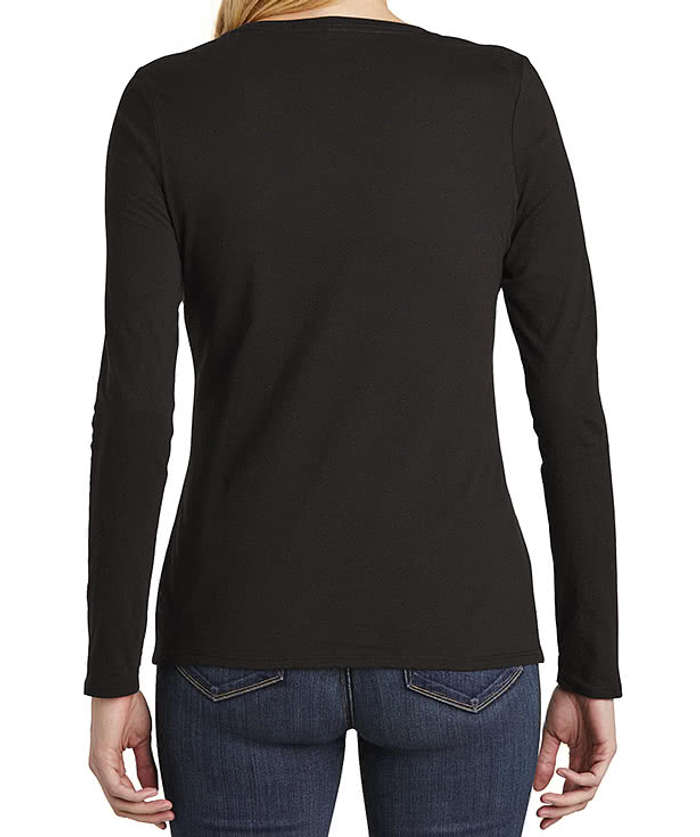 Women's V.I.T. Long Sleeve V-Neck T-shirt