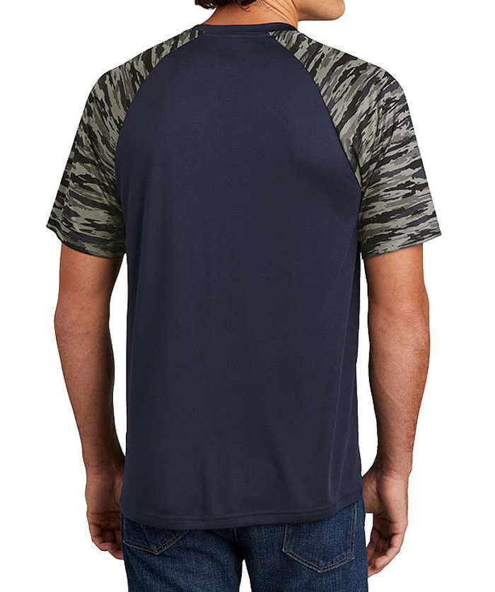 Drift Camo Colorblock Performance Shirt