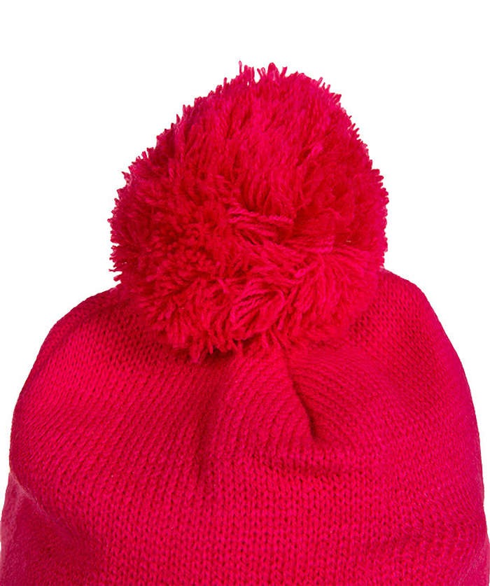 Solid Pom Pom Beanie